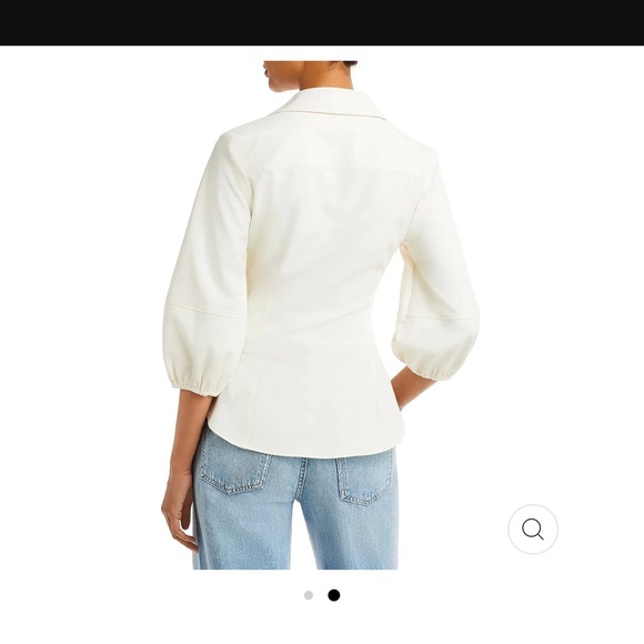 Cinq A Sept Brit Top Ivory - Picture 2 of 5